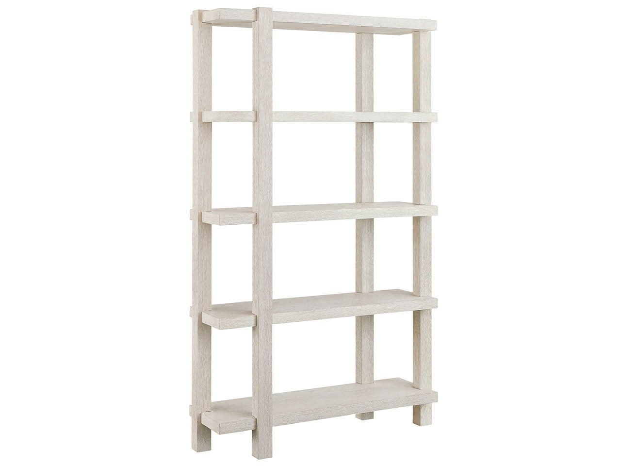 Modern Mist Five Shelf Etagere