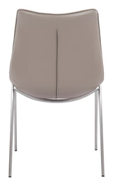 Magnus Brown & Silver Dining Chair (Set of 2)