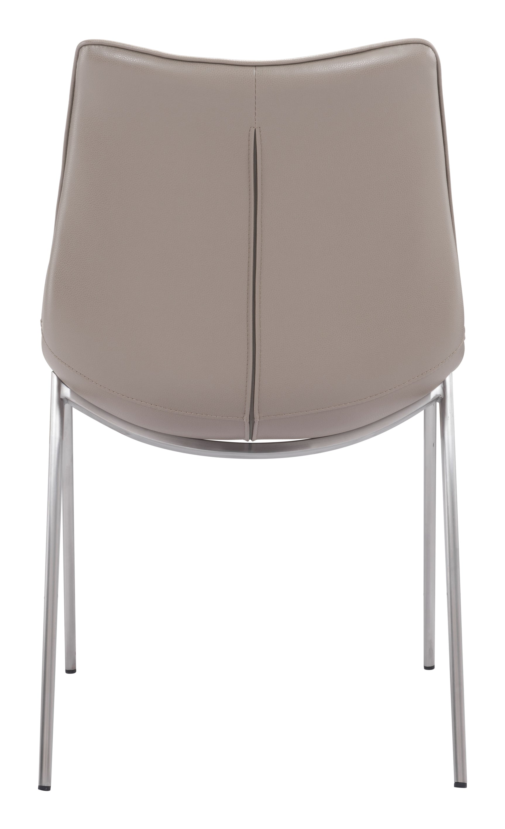 Magnus Brown & Silver Dining Chair (Set of 2)