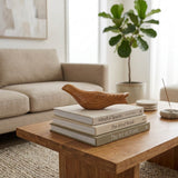 Donner Brown/Tan Wooden Bird