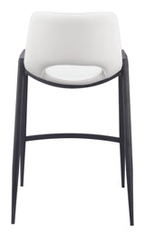Desi White Counter Stool (Set of 2)
