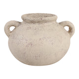 Hovley Ivory Terracotta Double Handle Vase