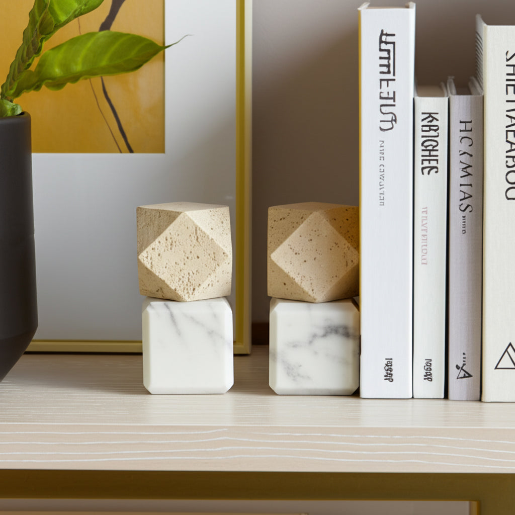 Prestonstone Tan Bookends (Set of 2)