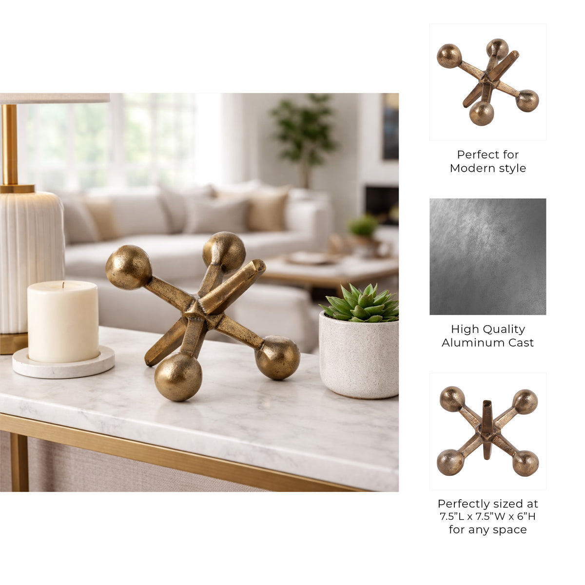 Devon Bronze/Gold Small Decor