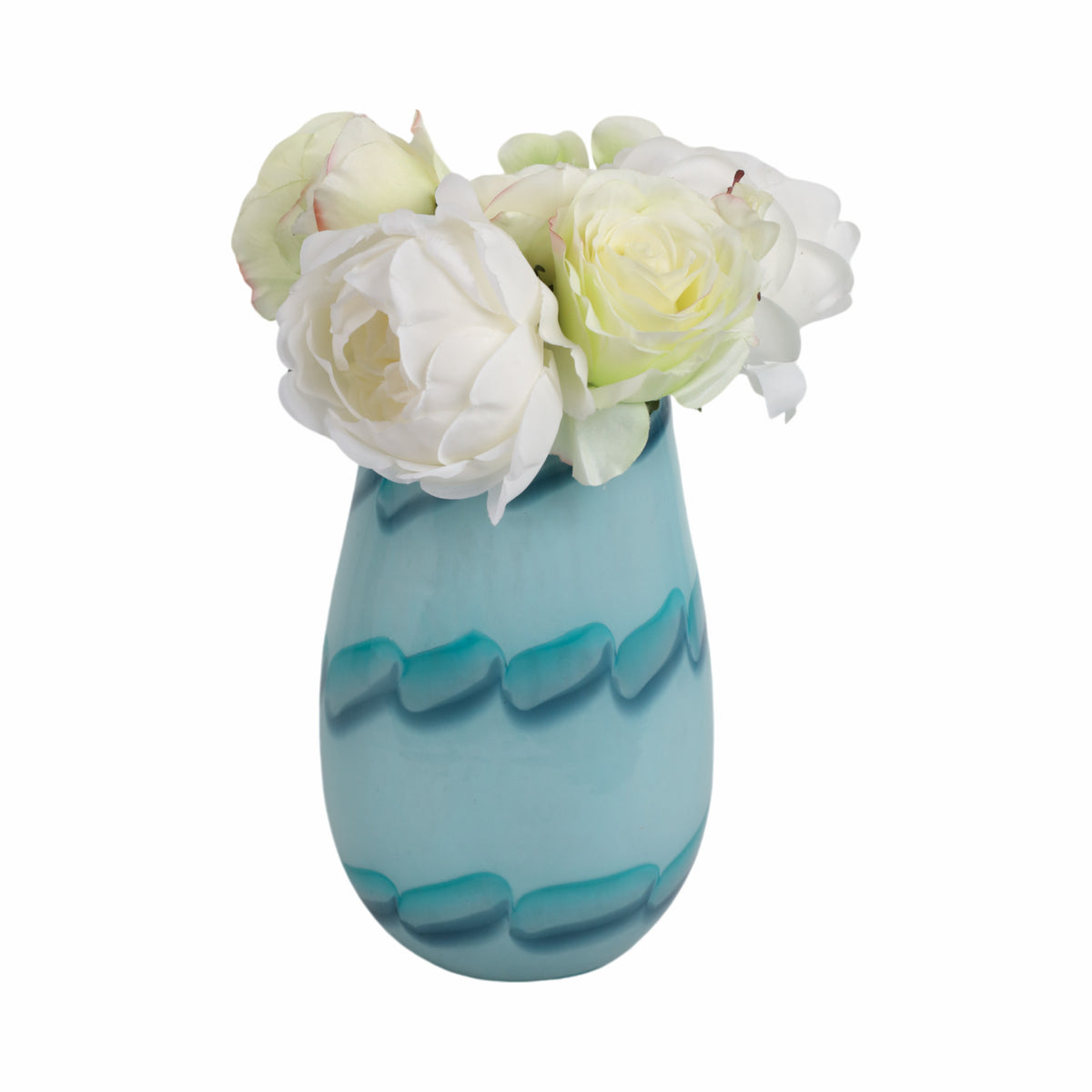 Helenaridge Blue Small Glass Vase