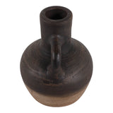 Farleybeach Chocolate/Brown Terracotta Boho Bud Vase