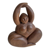 Voss Brown Chubby Lady Sitting