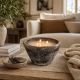 Dresser Stone/Brown Vanilla Ecomix Candle