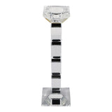 Daleybrook Clear/Black Large Candle Holder