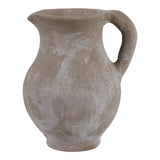 Fernbridge Washed Gray/Ivory Terracotta Jug Vase