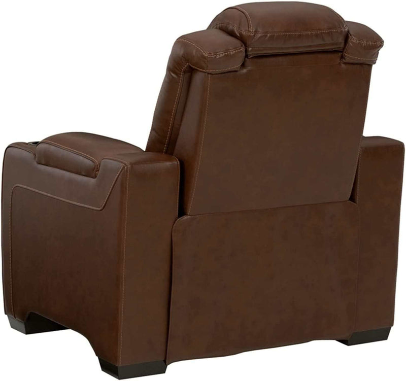 (Online Special Price) Backtrack Chocolate Power Recliner - Ornate Home