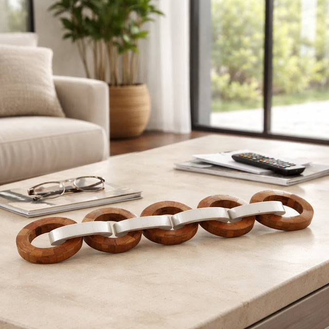 Waylandlake Brown/White Decor