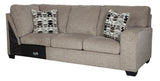 (Online Special Price) Ballinasloe Platinum 3pc Sectional Sofa w/ LAF Chaise - Ornate Home