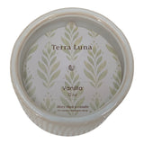Tangair Ivory Vanilla Ribbed Candle