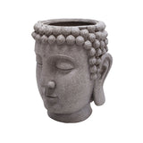 Port Costa Gray Buddha Head Planter