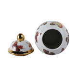 Hamdenworth Multicolor Small Butterflies Temple Jar