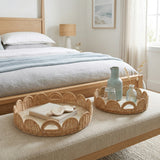 Ethanholm Ivory/Tan Trays (Set of 2)