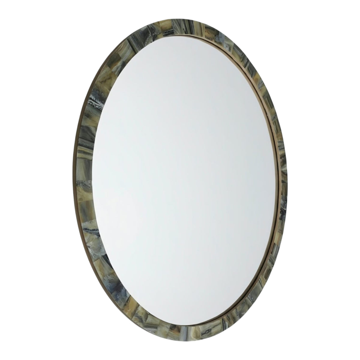 Olive View Multicolor Resin Mirror