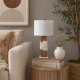 Ceneda White Marble Table Lamp