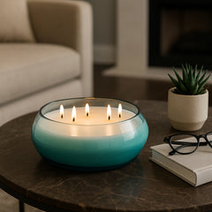 Bromela Blue Wood Sage and Sea Salt Scented Candle