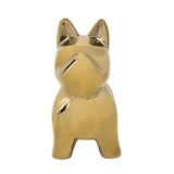 Vinvale Gold Ceramic Dog Table Decor