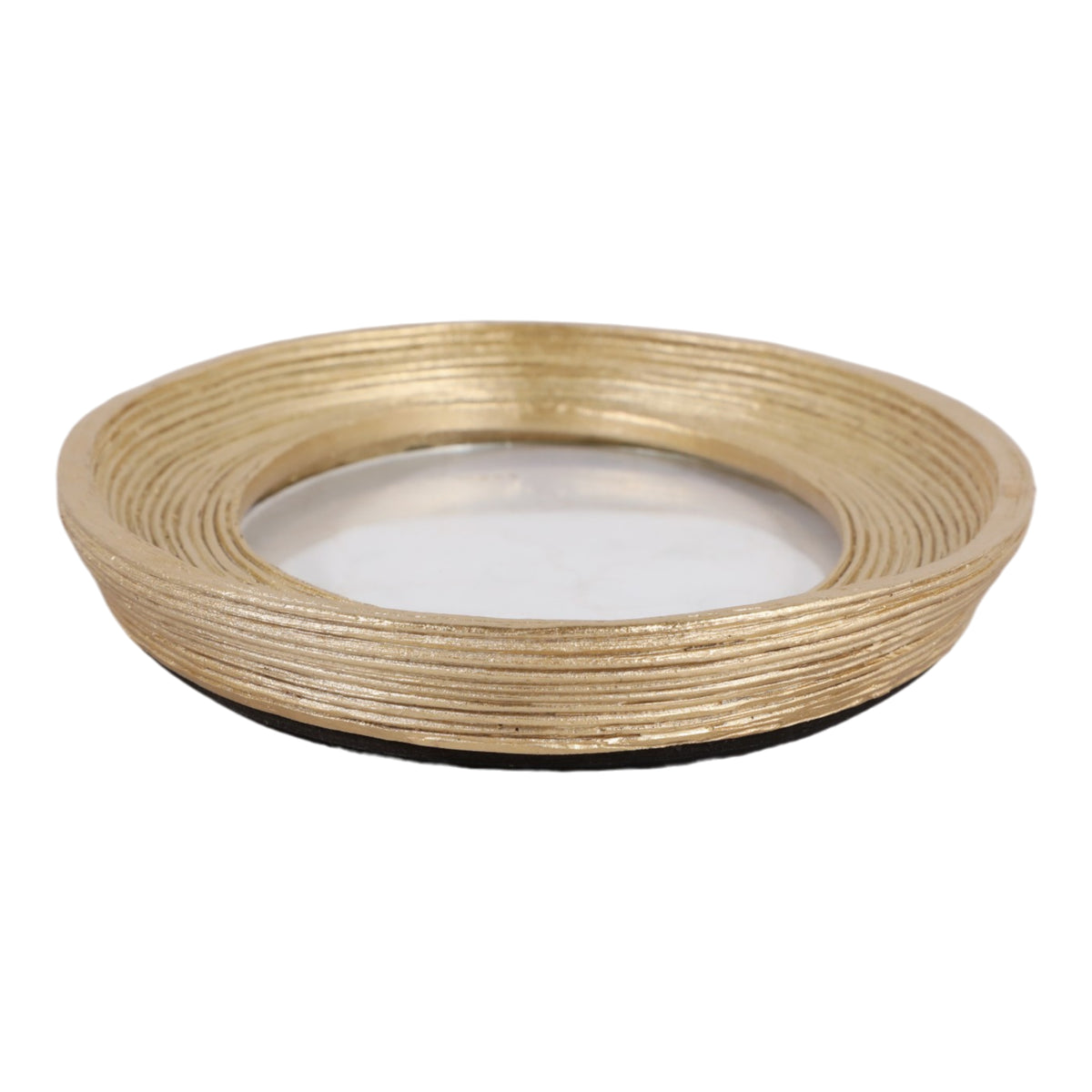 Clovis Gold Etched Oval Photo Frame