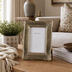 Oakdale Gold Large Metal Photo Frame
