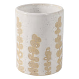 Ponca Ivory/Tan Wild Plant Pencil Cup