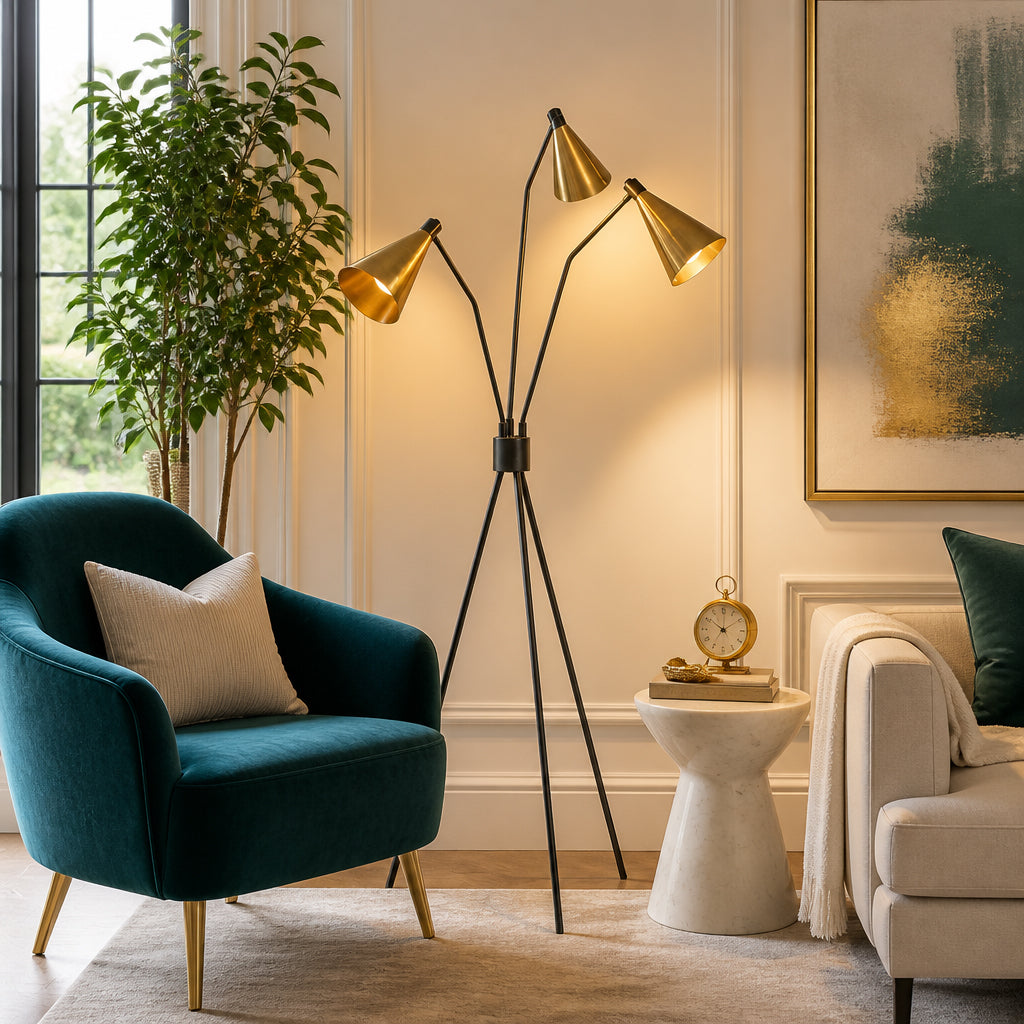 Armonshaw Bronze/Black Lamp