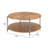 Adna Brown Coffee Table
