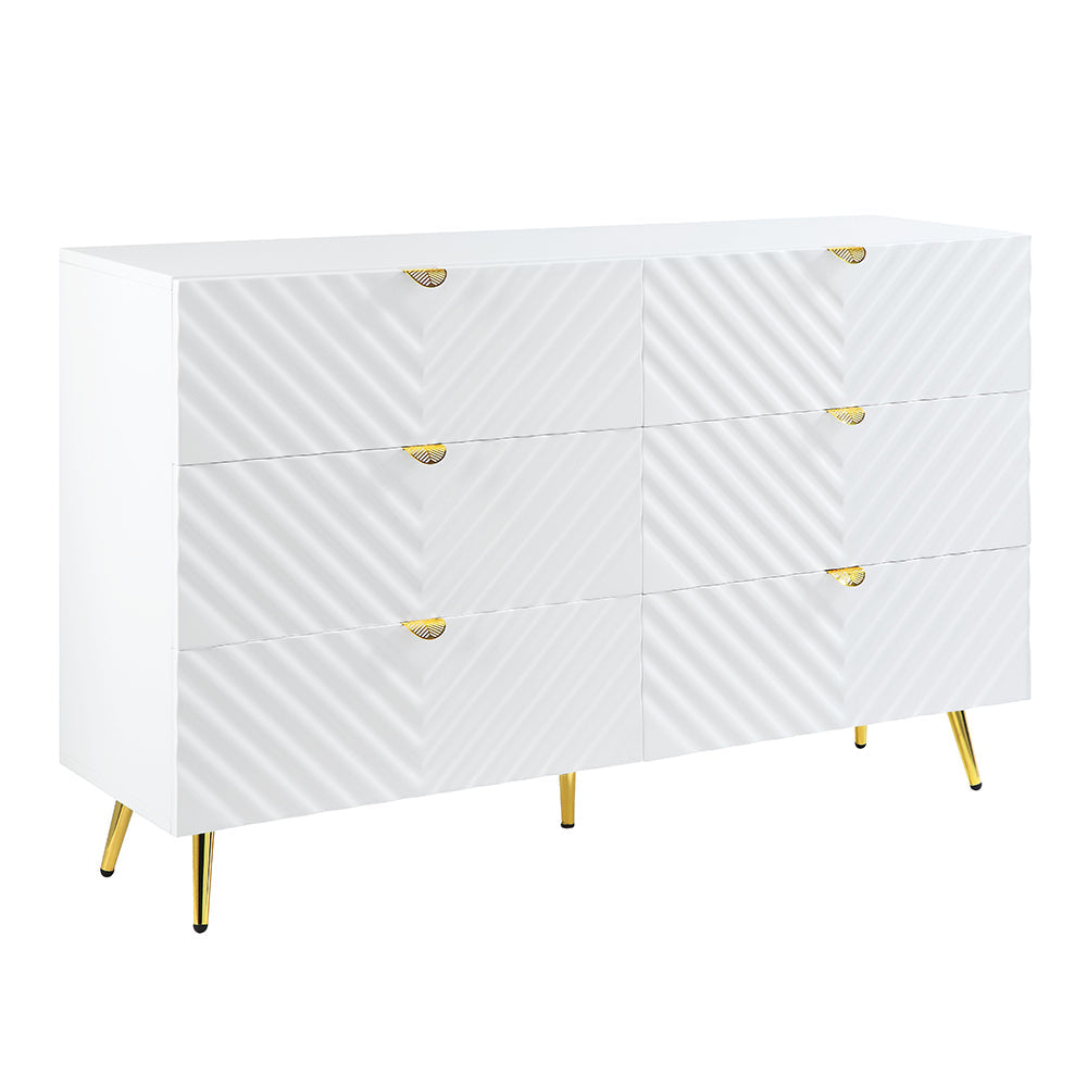 Gaines White Dresser - Ornate Home