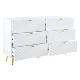 Gaines White Dresser - Ornate Home