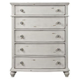 Jaqueline Antique White Chest