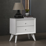 Cerys White Nightstand