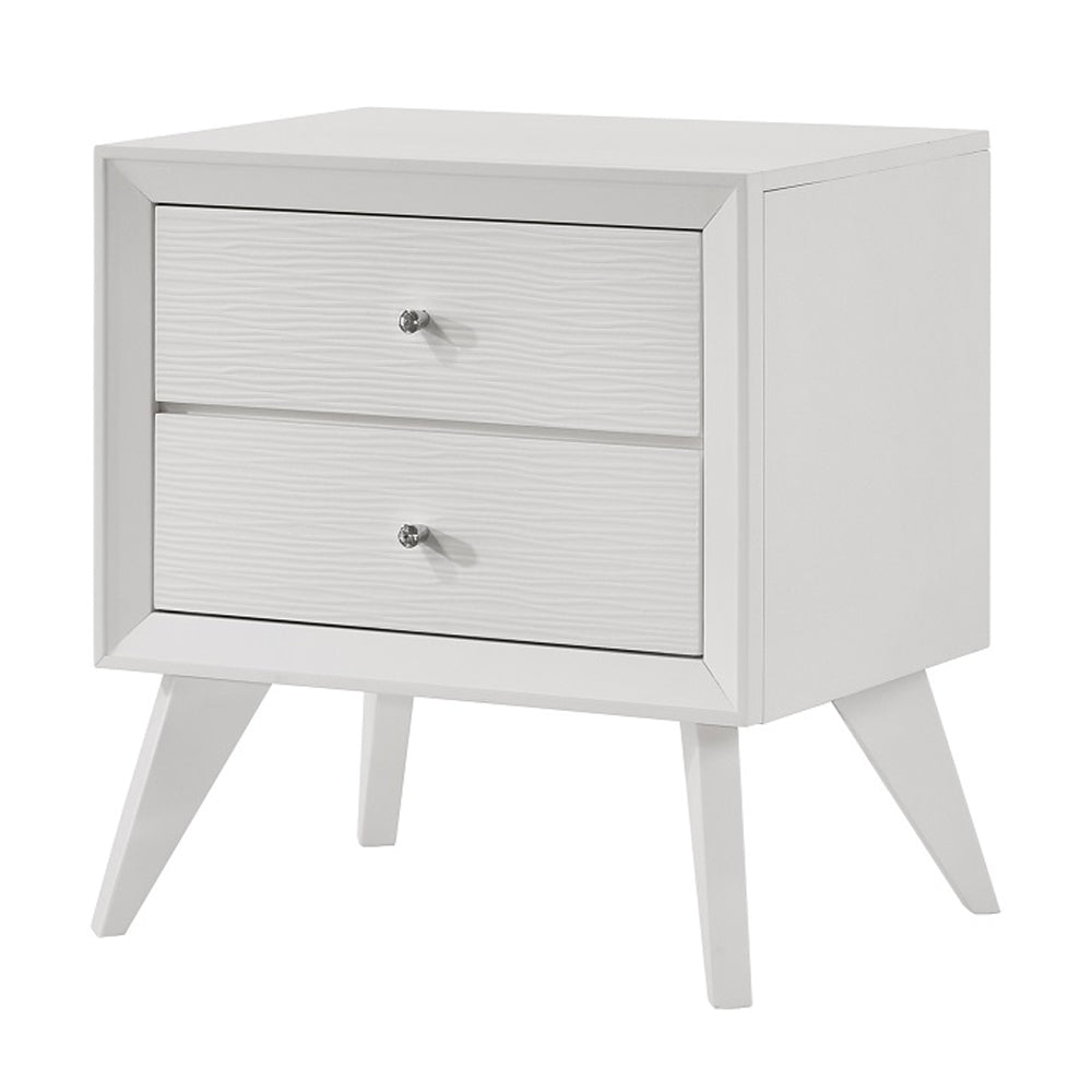 Cerys White Nightstand
