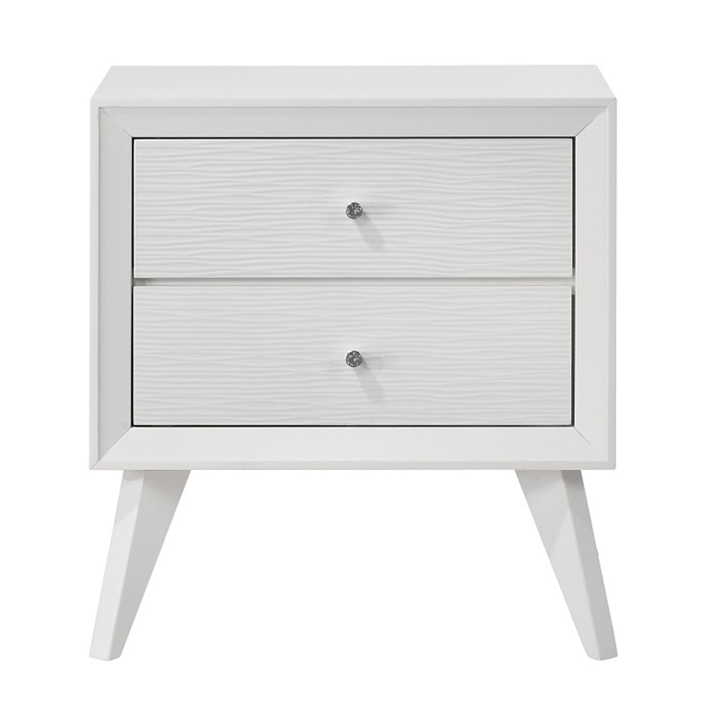 Cerys White Nightstand