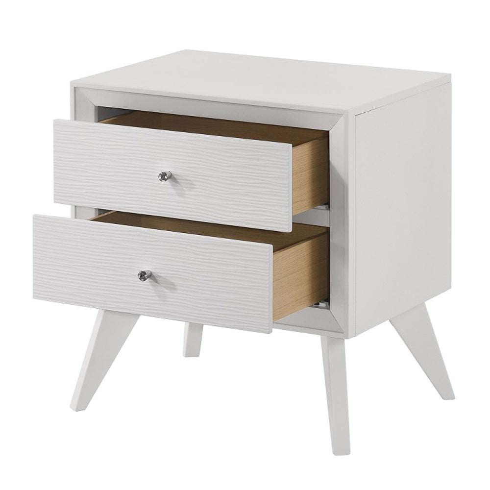 Cerys White Nightstand