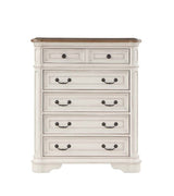 Florian Gray/Antique White Chest