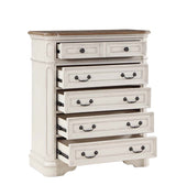 Florian Gray/Antique White Chest