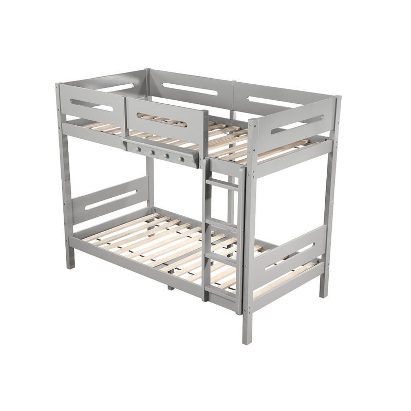 Esin Gray Bunk Bed - Ornate Home