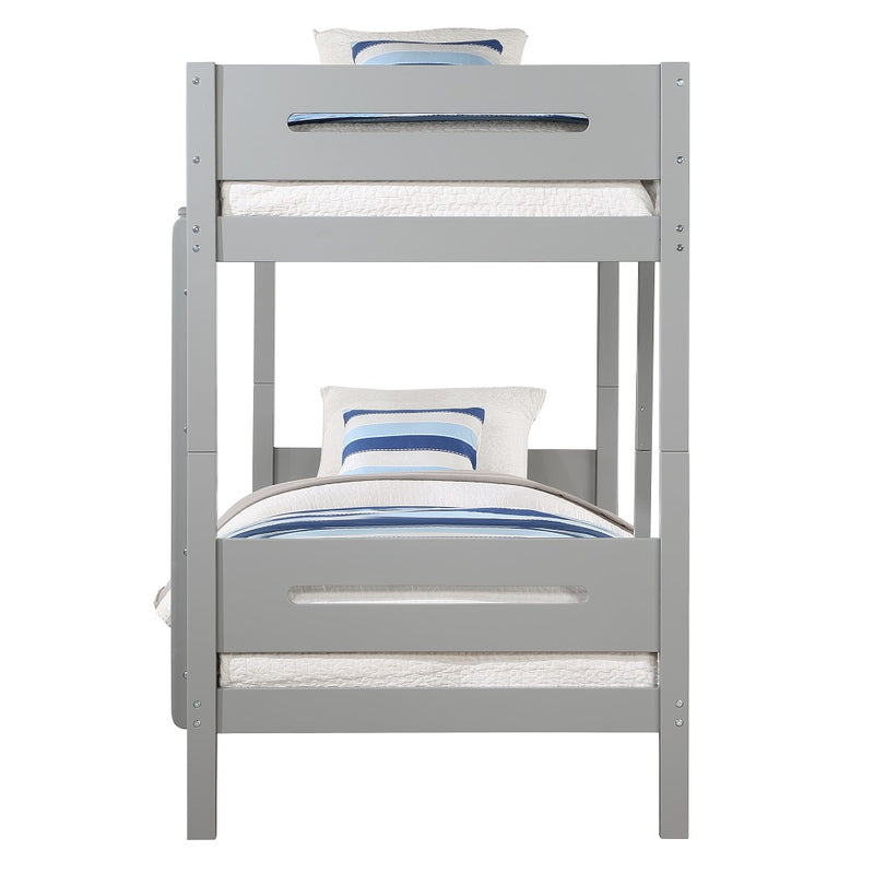 Esin Gray Bunk Bed - Ornate Home