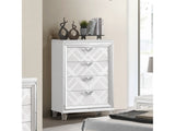 Skylar Pearl White Chest - Ornate Home