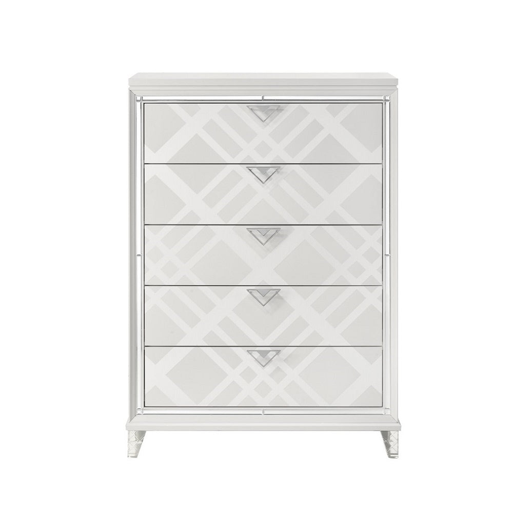 Skylar Pearl White Chest - Ornate Home