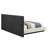 Clayten Beige/Espresso Eastern King Bed