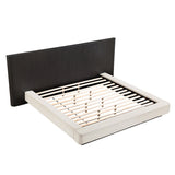 Clayten Beige/Espresso Queen Bed