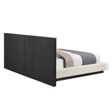 Clayten Beige/Espresso Queen Bed