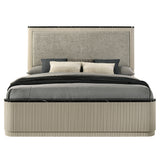 Travonte Gray/Beige Queen Bed