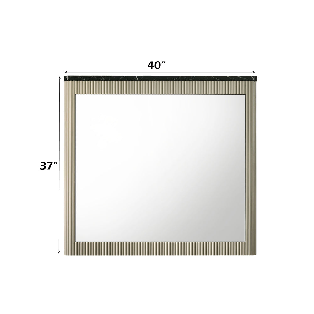 Travonte Gray/Beige Mirror