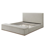 Boxter Beige Queen Bed w/Storage