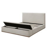 Boxter Beige Queen Bed w/Storage